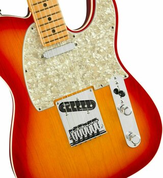 E-Gitarre Fender American Ultra Telecaster MN Plasma Red Burst - 3