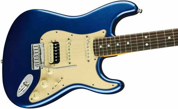 Guitare électrique Fender American Ultra Stratocaster HSS RW Cobra Blue - 4