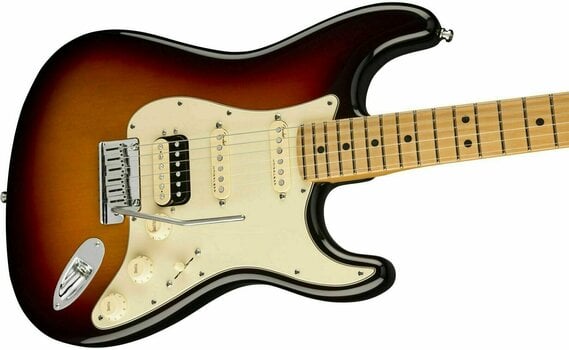 Guitarra elétrica Fender American Ultra Stratocaster HSS MN Ultraburst - 4