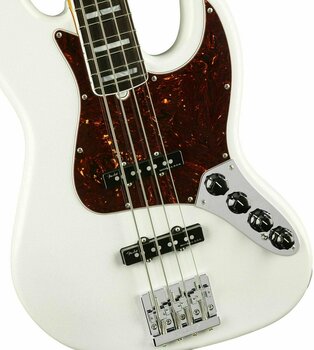4-strängad basgitarr Fender American Ultra Jazz Bass RW Arctic Pearl - 3