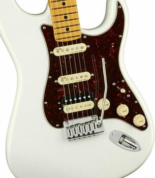 Electric guitar Fender American Ultra Stratocaster HSS MN Arctic Pearl - 3