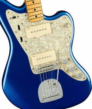Guitare électrique Fender American Ultra Jazzmaster MN Cobra Blue - 3