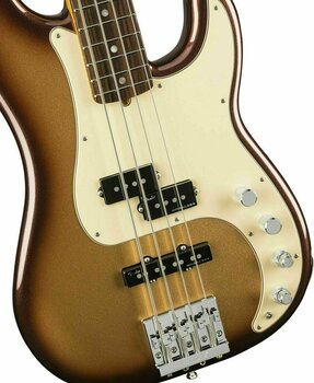 Bas elektryczna Fender American Ultra Precision Bass MN Mocha Burst - 3