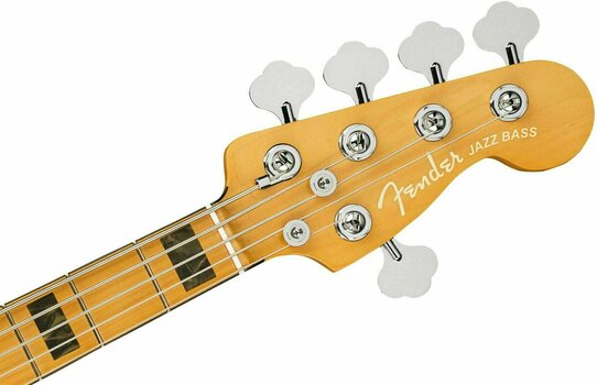 5-strängad basgitarr Fender American Ultra Jazz Bass V MN Arctic Pearl - 5
