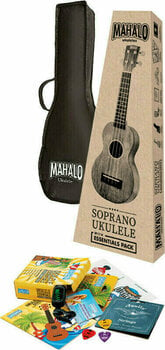 Sopránové ukulele Mahalo MK1 Sopránové ukulele Transparent Brown - 3