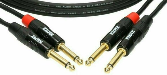 Audio Cable Klotz KT-JJ090 90 cm Audio Cable - 3