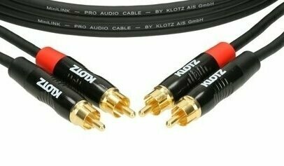 Audio kábel Klotz KT-CC090 90 cm Audio kábel - 3