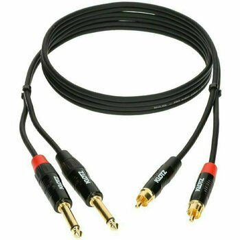 Audio kábel Klotz KT-CJ090 90 cm Audio kábel - 2