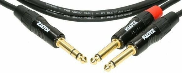 Audio kabel Klotz KY1-090 90 cm Audio kabel - 2