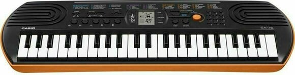Detské klávesy / Detský keyboard Casio SA-76 Čierna - 2