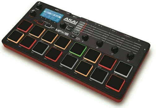 MIDI kontroler, MIDI ovládač Akai MPX 16 - 3