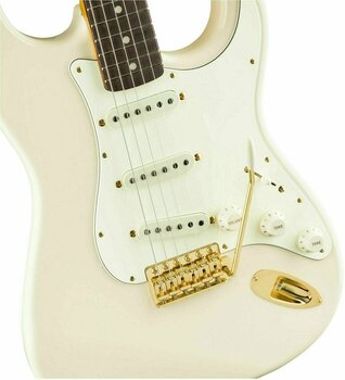 Elektrische gitaar Fender Limited Daybreak Stratocaster RW Olympic White - 3