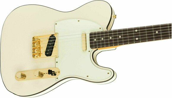 Elektromos gitár Fender Limited Daybreak Telecaster RW Olympic White - 4