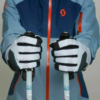 Ski Gloves Scott Ultimate Premium GTX Black/Silver White S Ski Gloves - 6