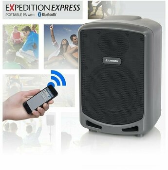 Battery powered PA system Samson Expedition Express+ Battery powered PA system - 7