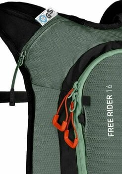 Ski Travel Bag Ortovox Free Rider 16 Green Forest Ski Travel Bag - 2