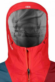 Ski Jacket Ortovox 3L Ortler Hot Coral XS - 3