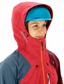 Ski Jacket Ortovox 3L Ortler Hot Coral M - 9