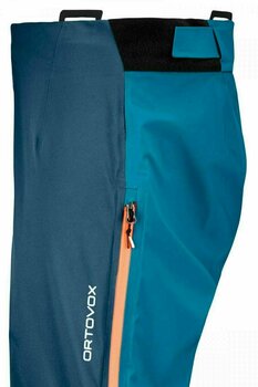 Pantalons de ski Ortovox 3L Ortler M Blue Sea L - 3