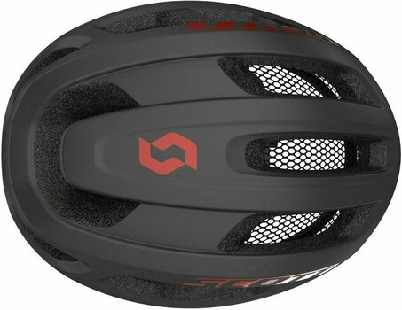Pyöräilykypärä Scott Supra Road (CE) Helmet Dark Grey/Red UNI (54-61 cm) Pyöräilykypärä - 4