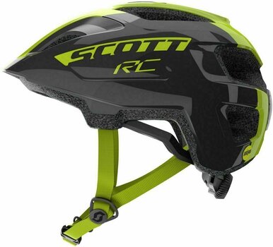 Kid Bike Helmet Scott Spunto Plus Black/Radium Yellow RC One Size Kid Bike Helmet - 2