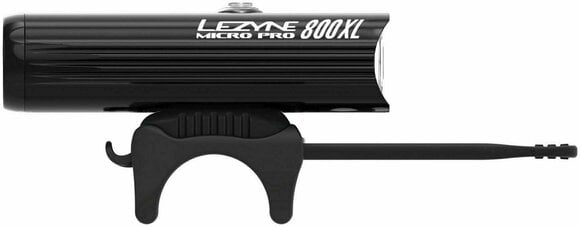 Oświetlenie rowerowe przednie Lezyne Micro Drive Pro 800 lm Black/Hi Gloss Oświetlenie rowerowe przednie - 2