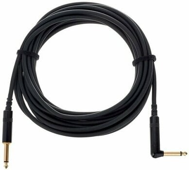 Kabel za glasbilo Cordial CCI 6 PR Črna 6 m Ravni - Kotni - 2