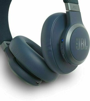 Bezdrátová sluchátka na uši JBL Live650BTNC Modrá - 3