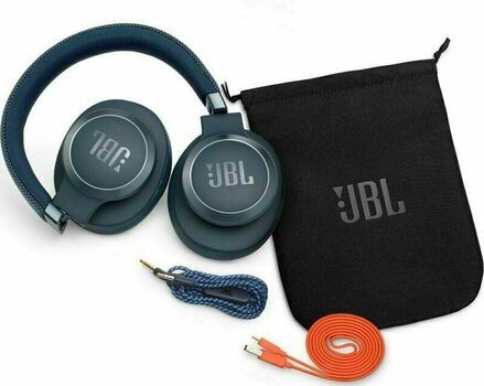 Brezžične slušalke On-ear JBL Live650BTNC Modra - 7