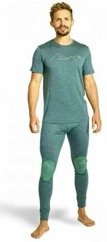 Thermal Underwear Ortovox 185 Merino Mountain M Green Forest Blend XL Thermal Underwear - 2