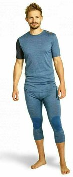 Thermal Underwear Ortovox 185 Rock 'N' Wool Shorts M Night Blue Blend S Thermal Underwear - 2