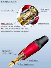 Jack 6,3 mm Neutrik NP2RX-AU-SILENT Jack 6,3 mm - 1