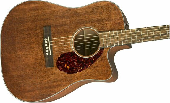 Guitarra electroacústica Fender CD-60SCE Dreadnought WN All-Mahogany - 2