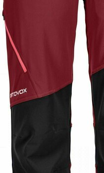 Outdoorové kalhoty Ortovox Piz Duleda W Dark Blood XS Outdoorové kalhoty - 8