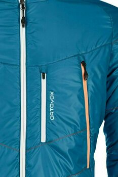 Ski Jacket Ortovox Piz Boè M Blue Sea M - 8