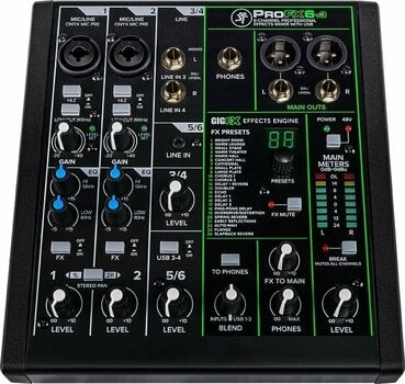 Mixing Desk Mackie PROFX6 V3 (Just unboxed) - 2