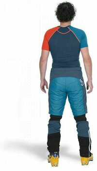 Pantalones de esquí Ortovox Piz Boè Shorts M Blue Sea XL - 3