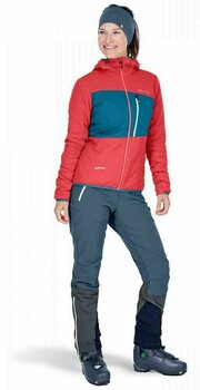 Ski Jacket Ortovox Swisswool Zebru W Hot Coral M - 2