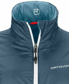 Outdoor Jacke Ortovox Swisswool Piz Bial W Night Blue L Outdoor Jacke - 4