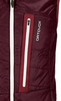 Casaco de esqui Ortovox Swisswool Piz Grisch Vest W Blush XS - 6