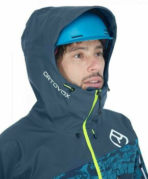 Ski Jacket Ortovox 3L Guardian Shell M Night Blue 2XL - 3