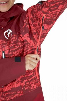 Ski Jacket Ortovox 3L Guardian Shell W Dark Blood M - 10