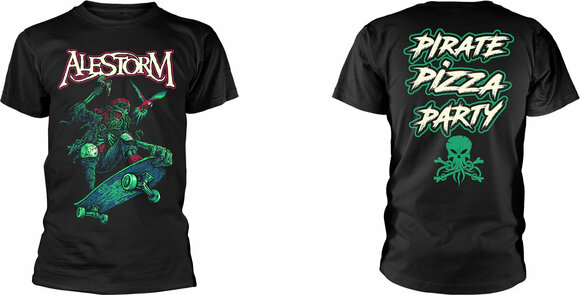 T-shirt Alestorm Pizza Party Black S T-shirt - 3