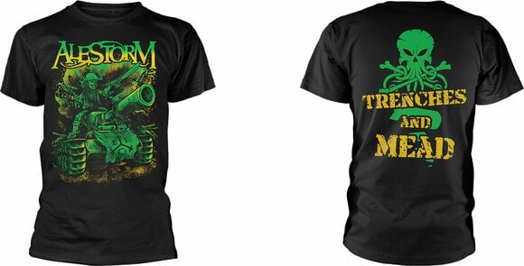 T-shirt Alestorm Trenches And Mead Black 2XL T-shirt - 3