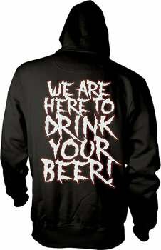 Hoodie Alestorm Hoodie We Are Here To Drink Your Beer! Black S - 2