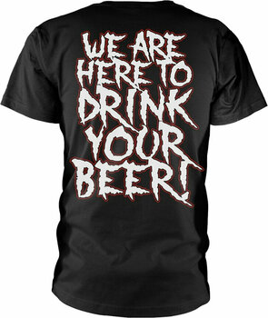 T-shirt Alestorm We Are Here To Drink Your Beer! Black L T-shirt - 2