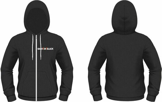Hoodie Back On Black Logo Black S Hoodie - 3