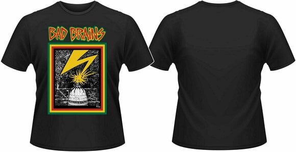 T-Shirt Bad Brains T-Shirt Logo Male Black L - 2