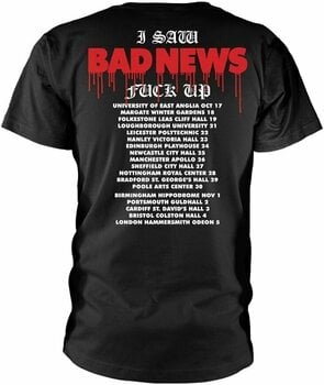 Koszulka Bad News Koszulka Fireskull Męski Black S - 2