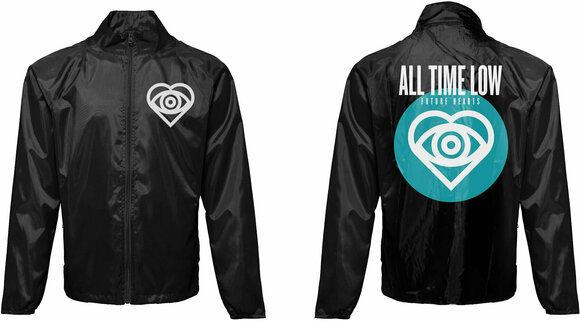Jacket All Time Low Jacket Future Hearts Windcheater Black XL - 3
